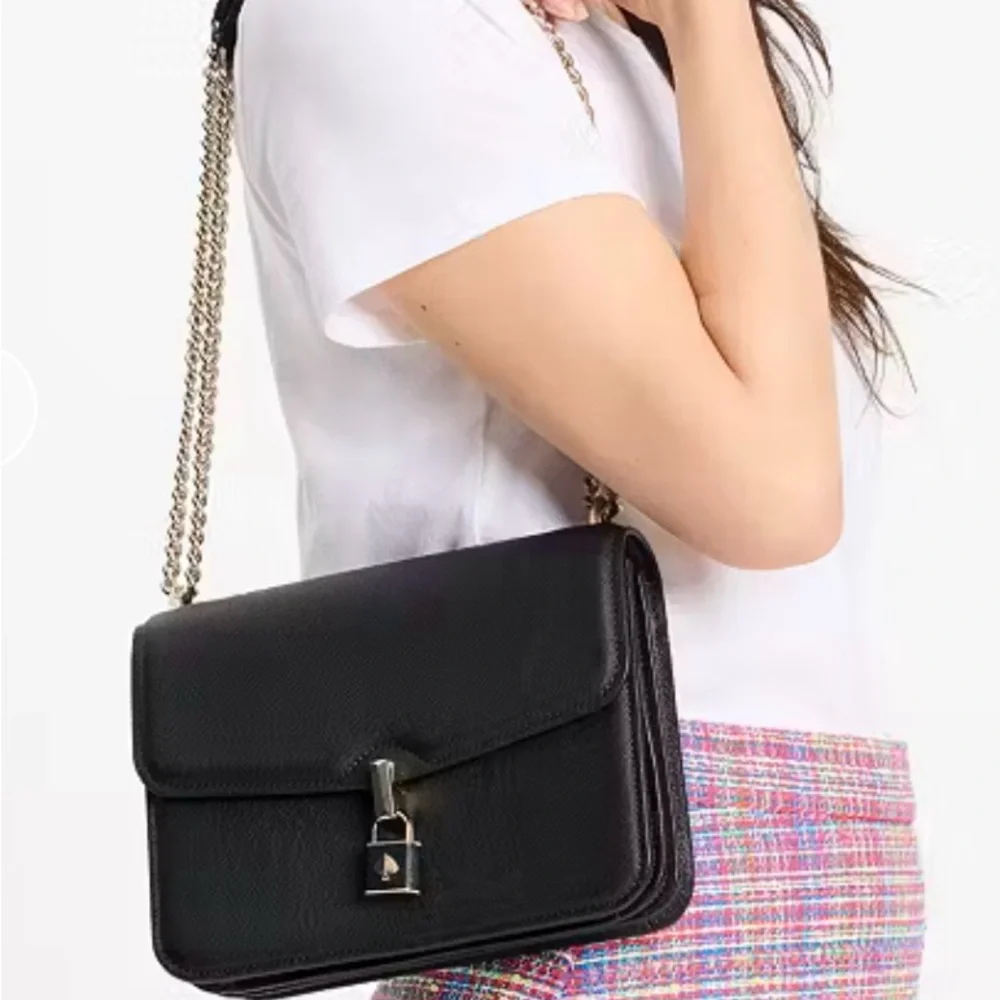 Kate Spade Locket Large Flap shoulder bag purse - Picture 3 of 8